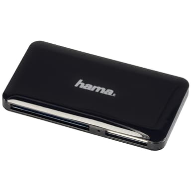 Hama Slim USB 3.0 minnekortleser (sort)