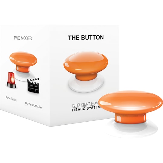 Fibaro Button smart knapp FGPB-101-8 (oransje)