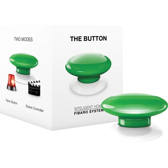 Fibaro Button smart knapp FGPB-101-5 (grønn)