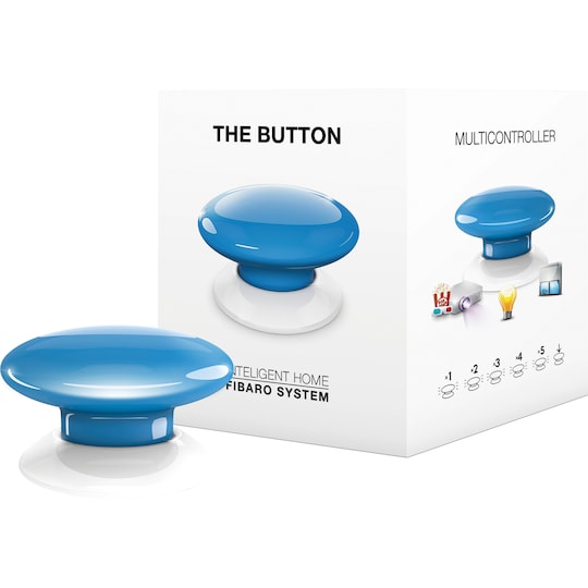 Fibaro Button smart bryter FGPB-101-6 (blå)