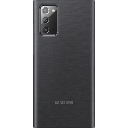 Samsung Galaxy Note 20 5G LED View deksel (sort)