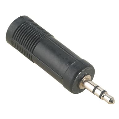 Hama lydadapter, 3.5 mm jack hann - 6.3 mm jack hunn