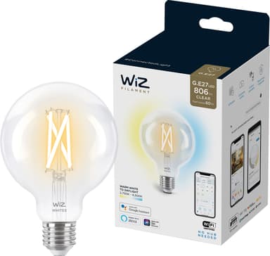 Wiz Light Globe LED lyspære 7W E27 871869978669400