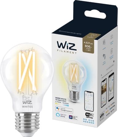 Wiz Light LED-pære 7W E27 871869978715800