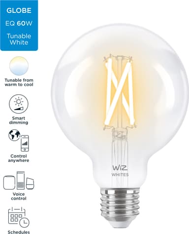 Wiz Light Globe LED lyspære 7W E27 871869978669400