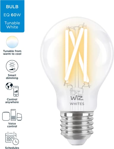 Wiz Light LED-pære 7W E27 871869978715800