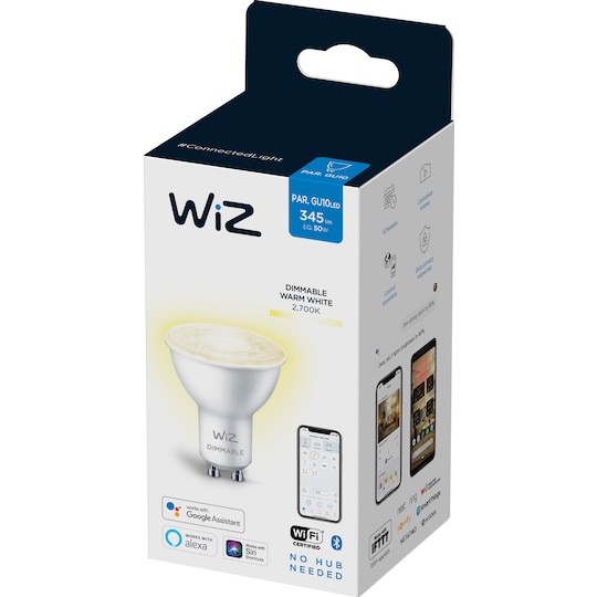 Wiz Light LED-pære 5W GU10 871869978625000