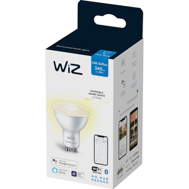 Wiz Light LED-pære 5W GU10 871869978625000