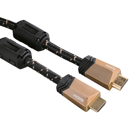 Hama 4K HDMI-HDMI Ethernet kabel (0,75m)