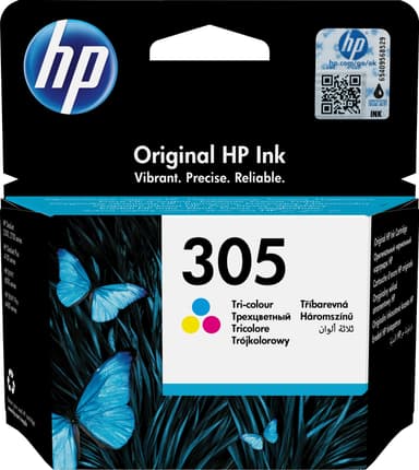 HP 305 blekkpatron med tre farger