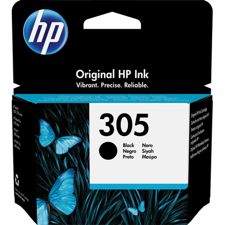 HP 305 blekkpatron sort farge