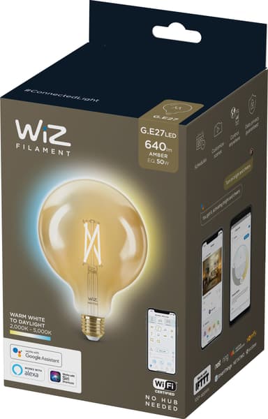 Wiz Light LED-pære 7W E27 871869978681600 (amber)