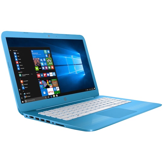 HP Stream 14-ax081 14" bærbar PC (blå)