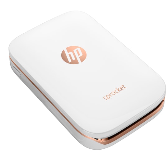 HP Sprocket fotoprinter til mobil (hvit)