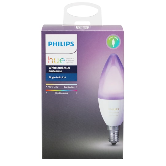 Philips Hue White and color ambiance lyspære