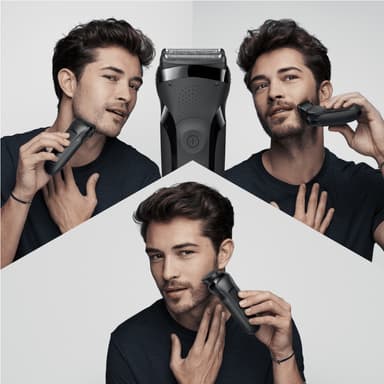 Braun Series 3 Shave&Style elektrisk barbermaskin og trimmer 300BT