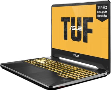 ASUS Elkjøp Asus TUF Gaming A15 FX506 15.6 bærbar gaming PC (sort