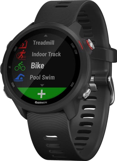 Garmin Forerunner 245 Music sportsklokke (sort)