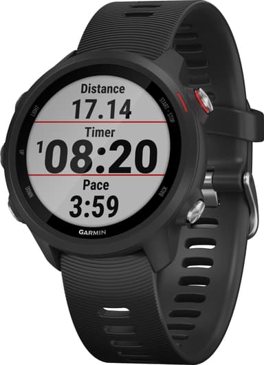 Garmin Forerunner 245 Music sportsklokke (sort)