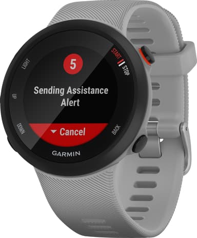 Garmin Forerunner 45 Plus sportsklokke 42 mm (sort/grå)