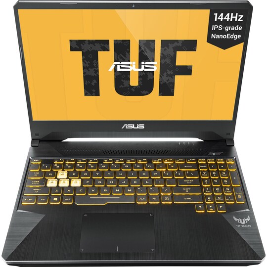 Asus Gaming TUF FX505DT-HN450T 15,6" bærbar gaming PC (sort)