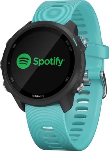 Garmin Forerunner 245 Music sportsklokke (aqua) - Elkjøp