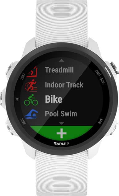 Garmin Forerunner 245 Music sportsklokke (hvit)
