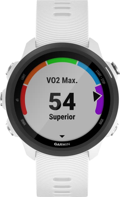 Garmin Forerunner 245 Music sportsklokke (hvit)