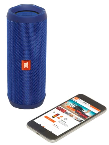 JBL Flip 4 trådløs høyttaler (blå)
