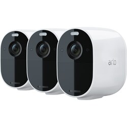 Arlo Essential trådløst FHD smartkamera 3-pakning (hvit)
