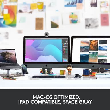 Logitech Mx Master 3 Mac trådløs mus (space grey)