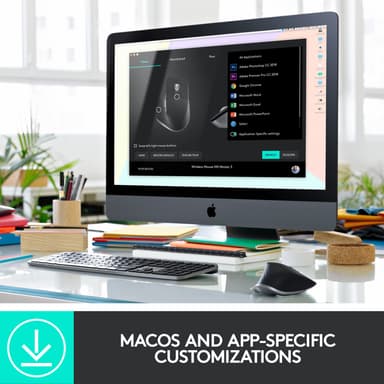 Logitech Mx Master 3 Mac trådløs mus (space grey)