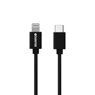 Lade- og synkroniseringskabel USB-C for Lightning 2m Black