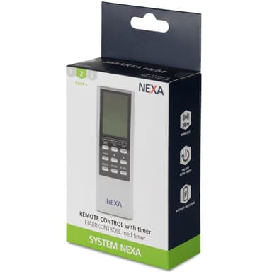 Wireless Digital Fjernkontroll Bryter+Dim TMT-918 14512 NEXA