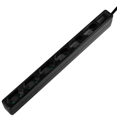 Grenavtak Slim Euro 6-veis 1,5 m svart