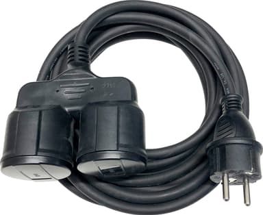 Smartline Splice kabel med 2-veis splittet kontakt for utendørsbruk 5M