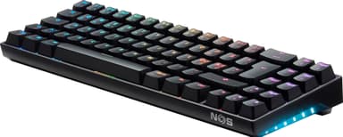 NOS C-650W Compact PRO RGB trådløst gaminggamingtastatur