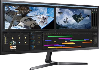 Samsung LS34J550WQUXEN 34" profesjonell skjerm