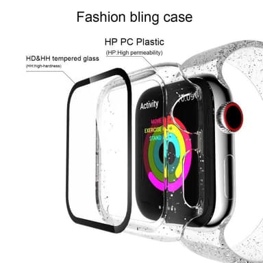 Deksel til Apple Watch 1/2/3/4 42 mm - Sølv