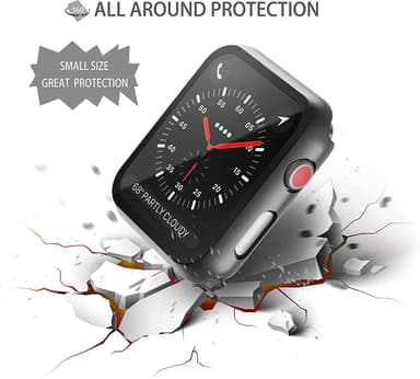 Apple Watch 3/4/5 skall 42 mm svart