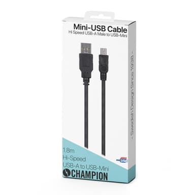 USB-kabel A  B Mini USB 1,8m