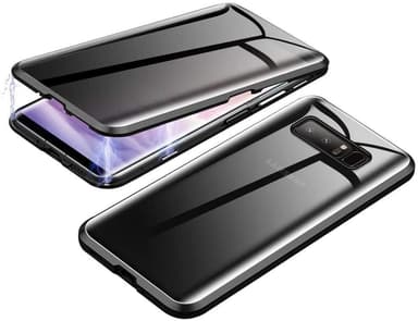 Mobilt deksel i tosidig herdet glass til Samsung Galaxy S10 - svart