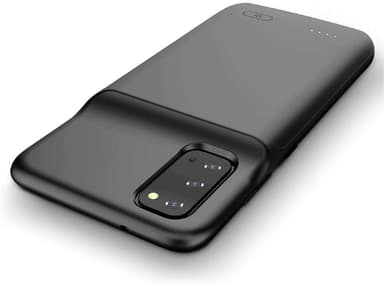 Batterideksel 4800mAh - kompatibel med Samsung Galaxy S20 - svart