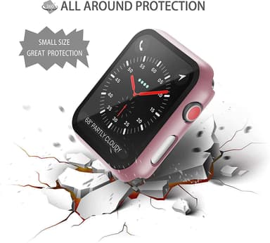 Deksel til Apple Watch 3/4/5, 42 mm - Rosa