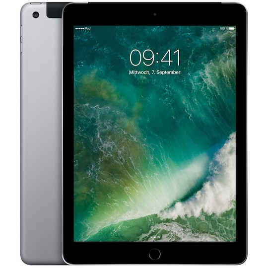 iPad 128 GB WiFi + Cellular (stellar grå)
