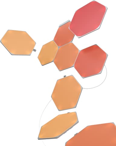 Nanoleaf Shapes Hexagons startpakke (9-pakning)
