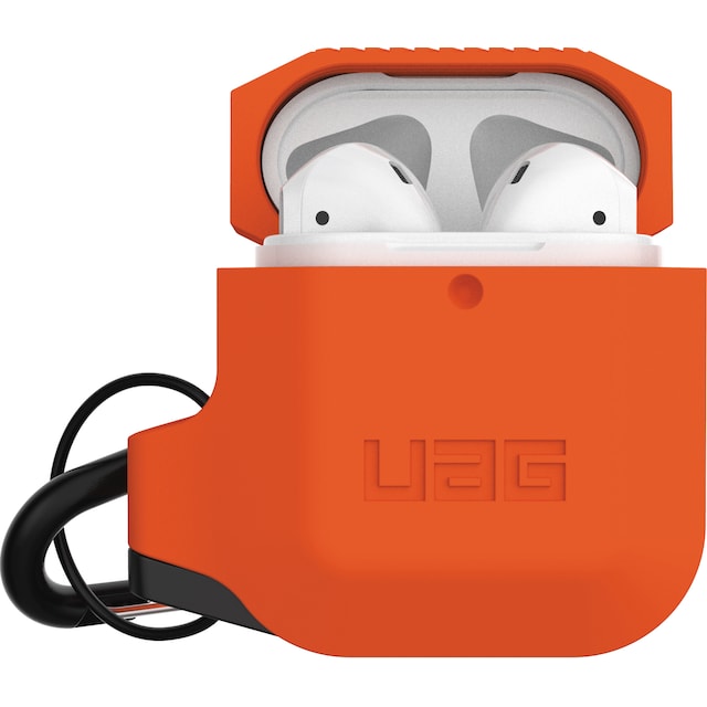 UAG Apple AirPods silikondeksel (oransje/grå)