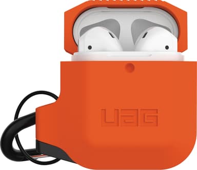 UAG Apple AirPods silikondeksel (oransje/grå)