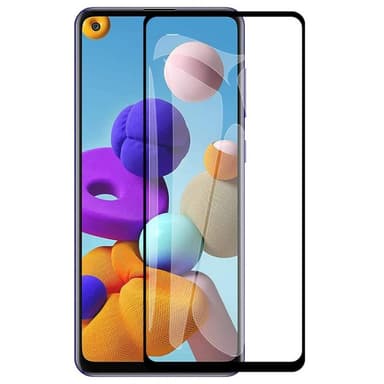 5D Glass skjermbeskytter Samsung Galaxy A21s (SM-A217F)