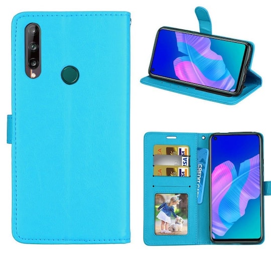 Lommebokdeksel 3-kort Huawei P40 LiteE (6,39 ")  - Lyse blå